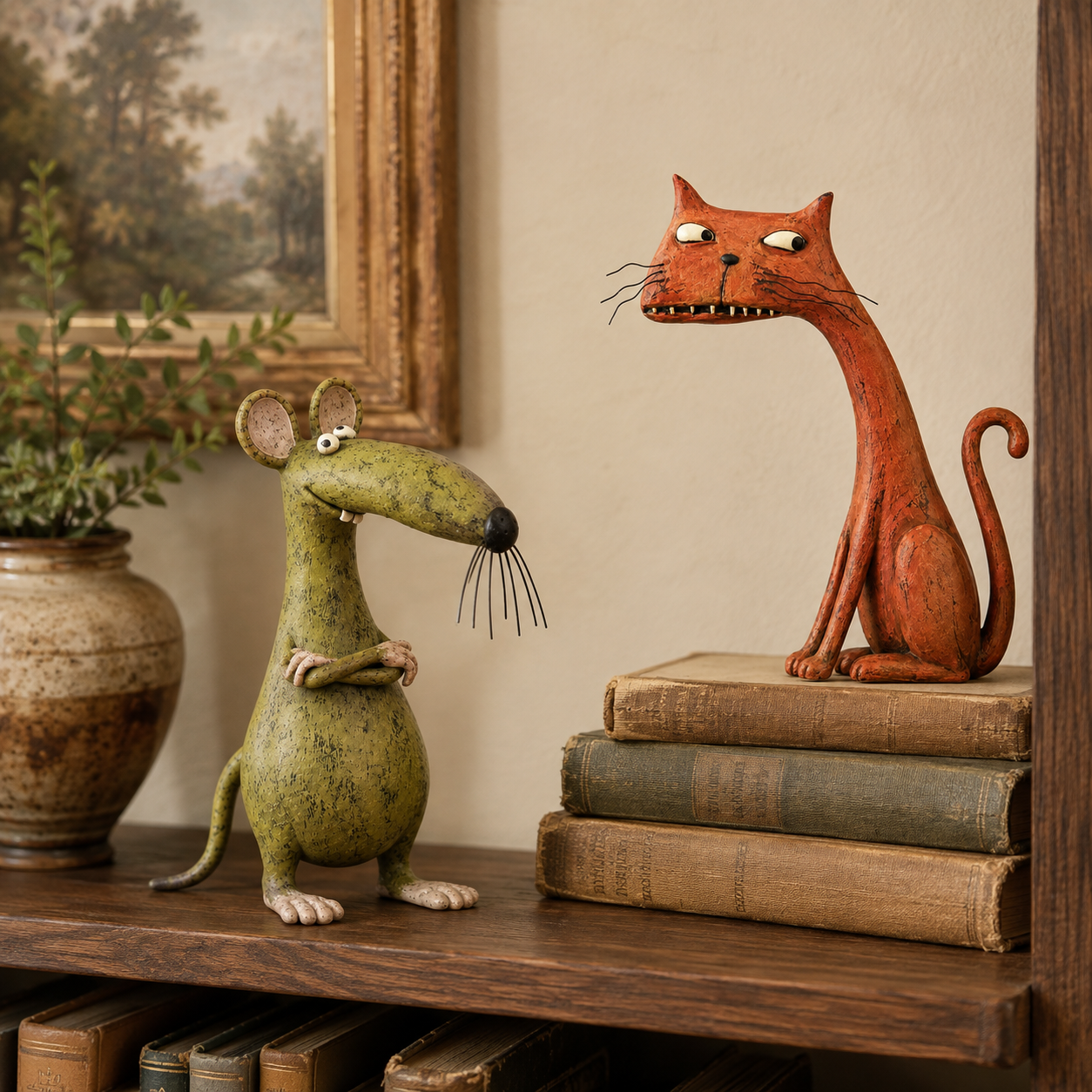 Whimsical Vintage Animal Figurine