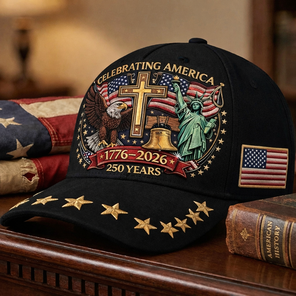 Celebrating America 250th Anniversary Baseball Cap (1776–2026)