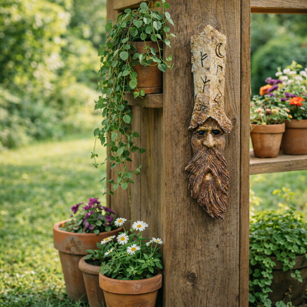 Creative Bark Sprite Wall Decor
