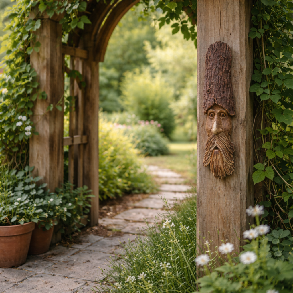Creative Bark Sprite Wall Decor