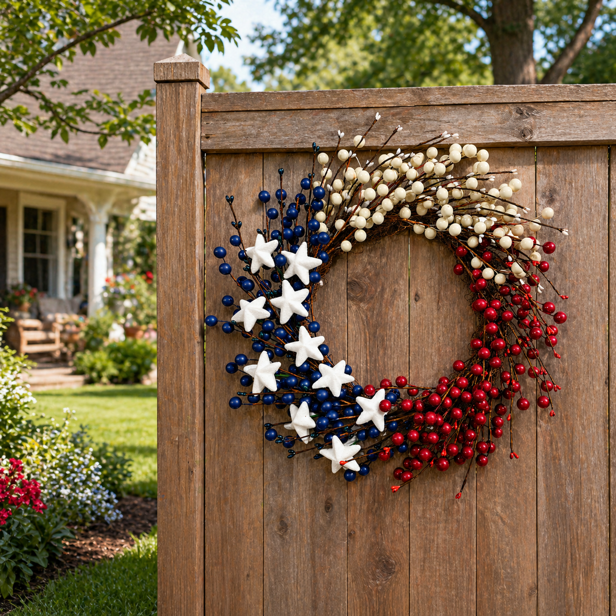 Independence Day Wreath