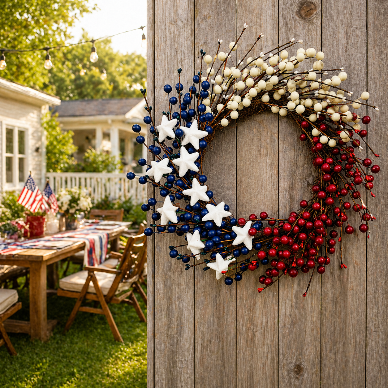 Independence Day Wreath