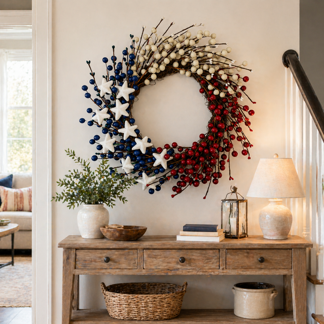 Independence Day Wreath