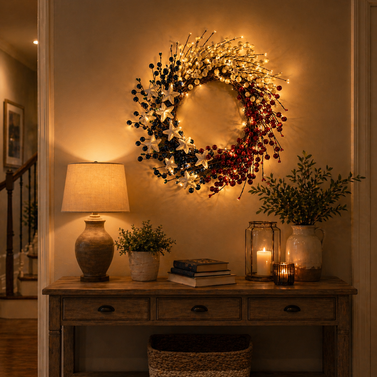 Independence Day Wreath