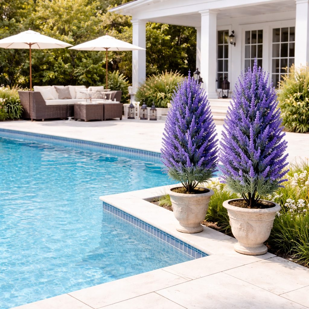 22英寸豪华限量版仿真薰衣草植物