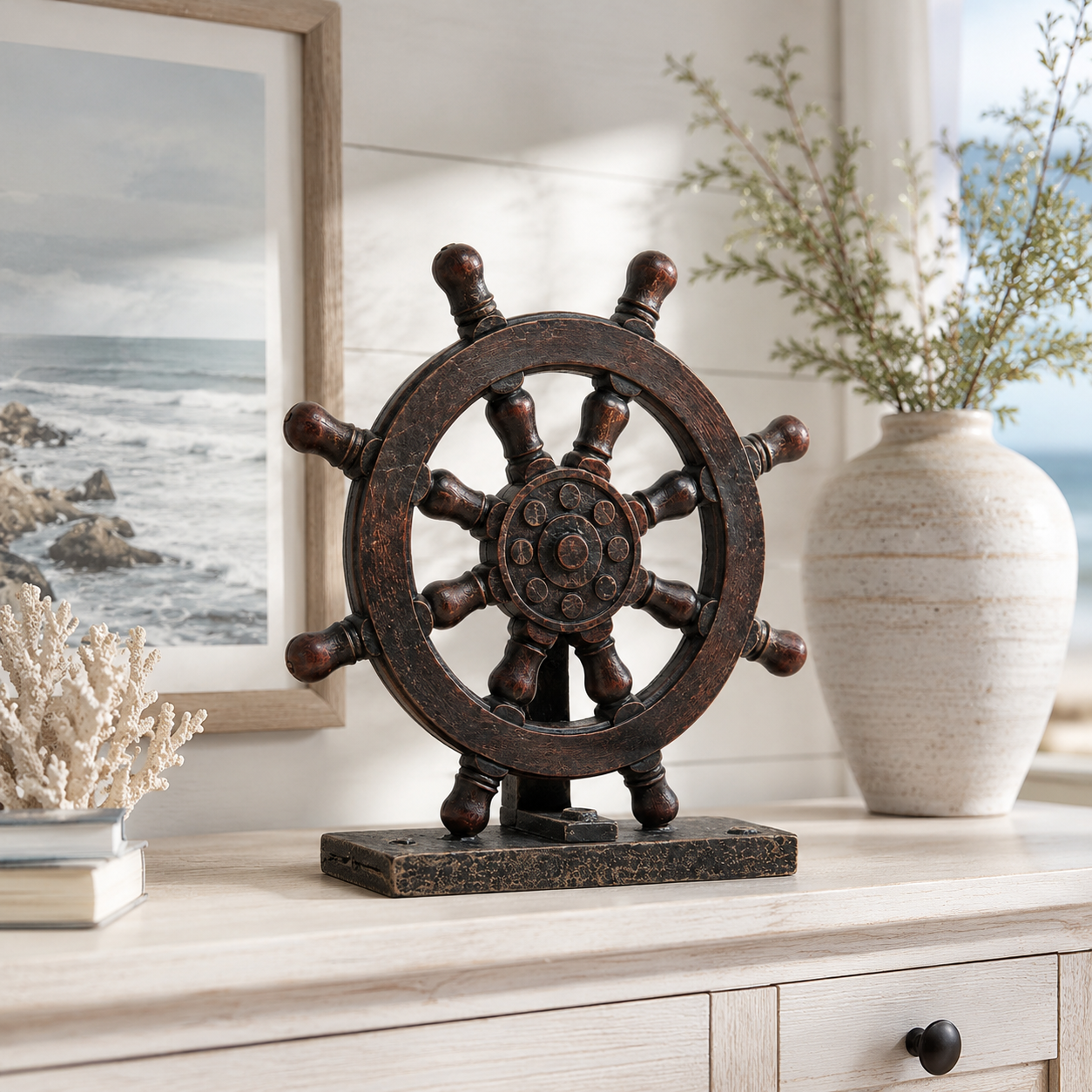 Retro Nautical Anchor Ornament
