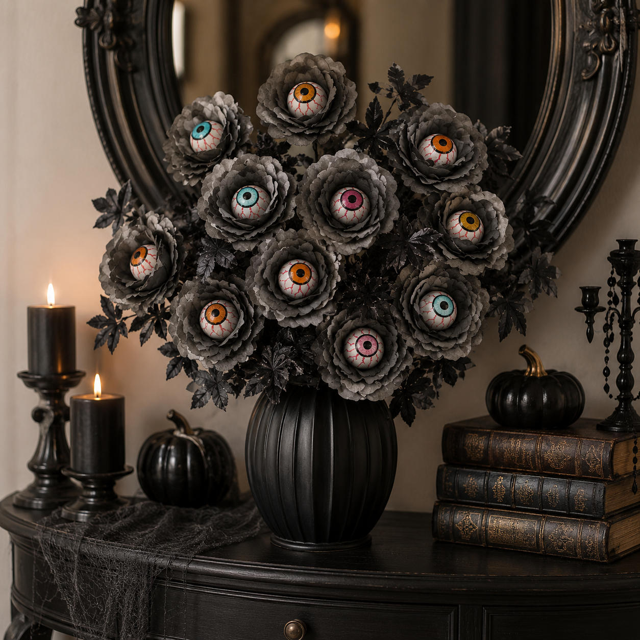 Halloween Eyeball Flower Stem