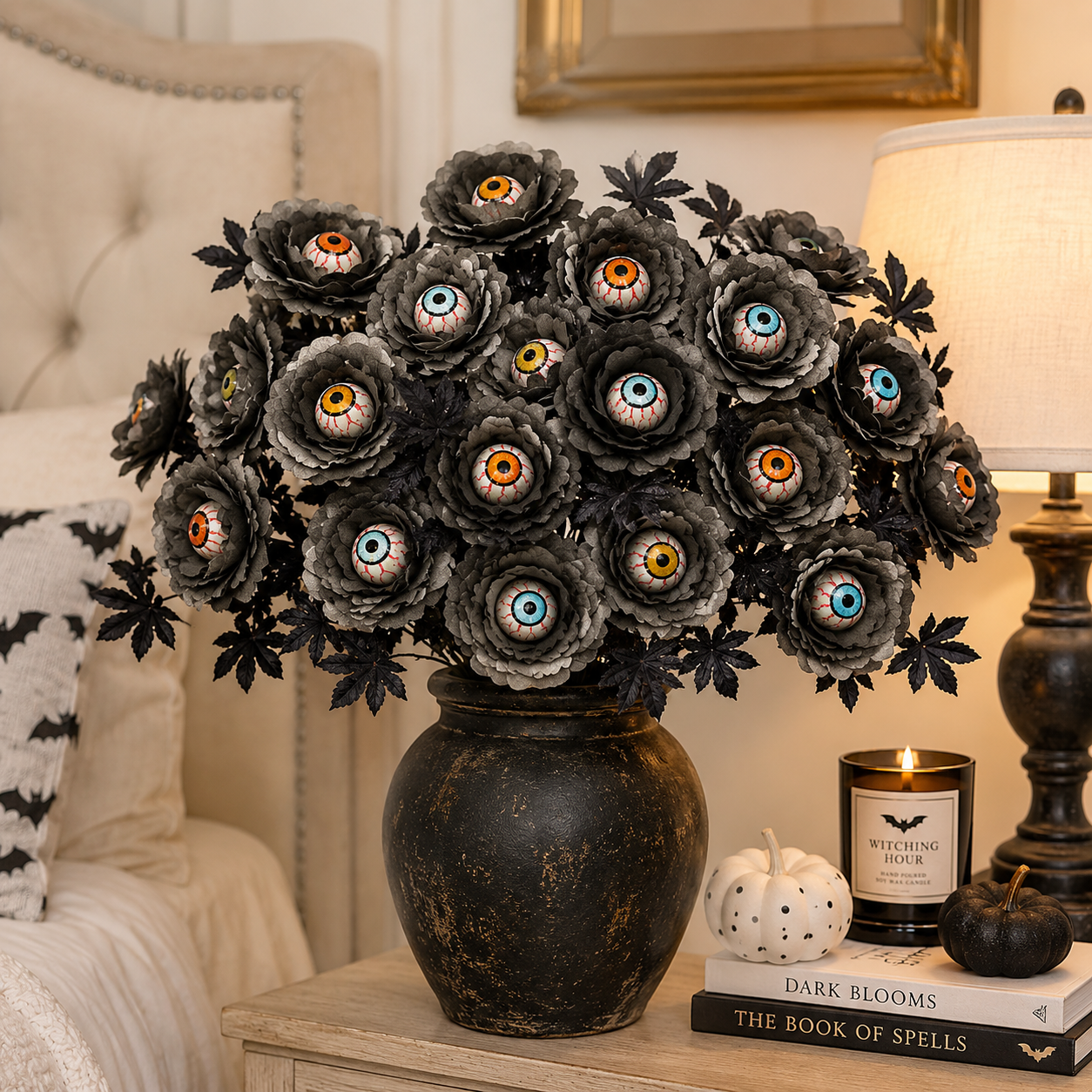 Halloween Eyeball Flower Stem