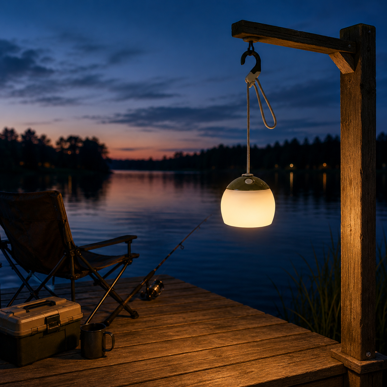 Rechargeable Hanging Camping Lantern
