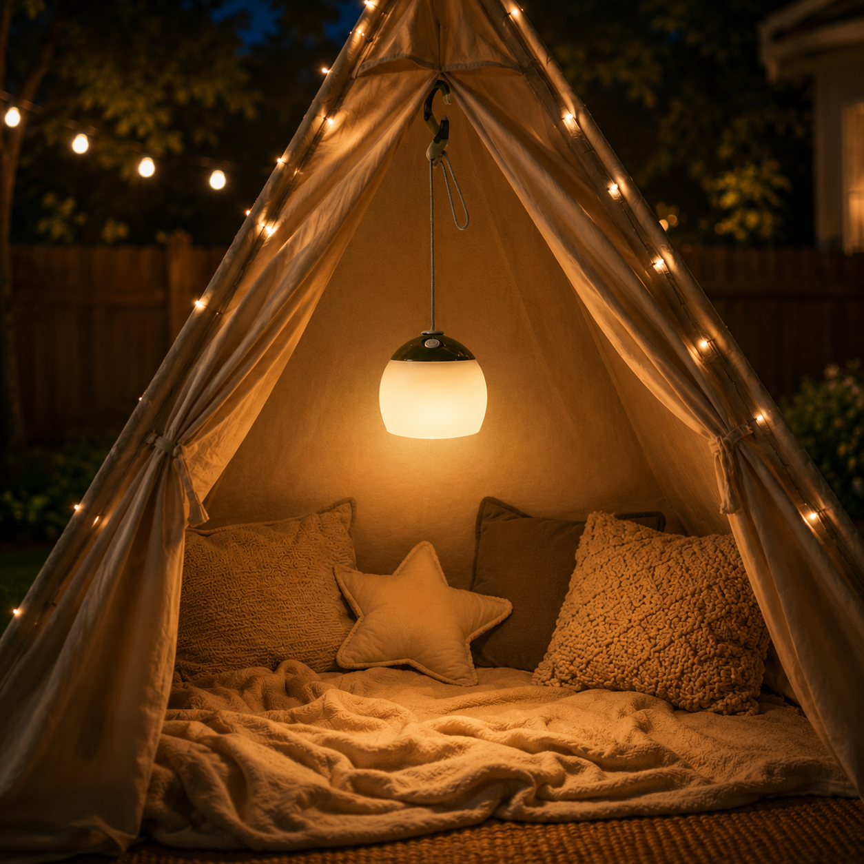 Rechargeable Hanging Camping Lantern