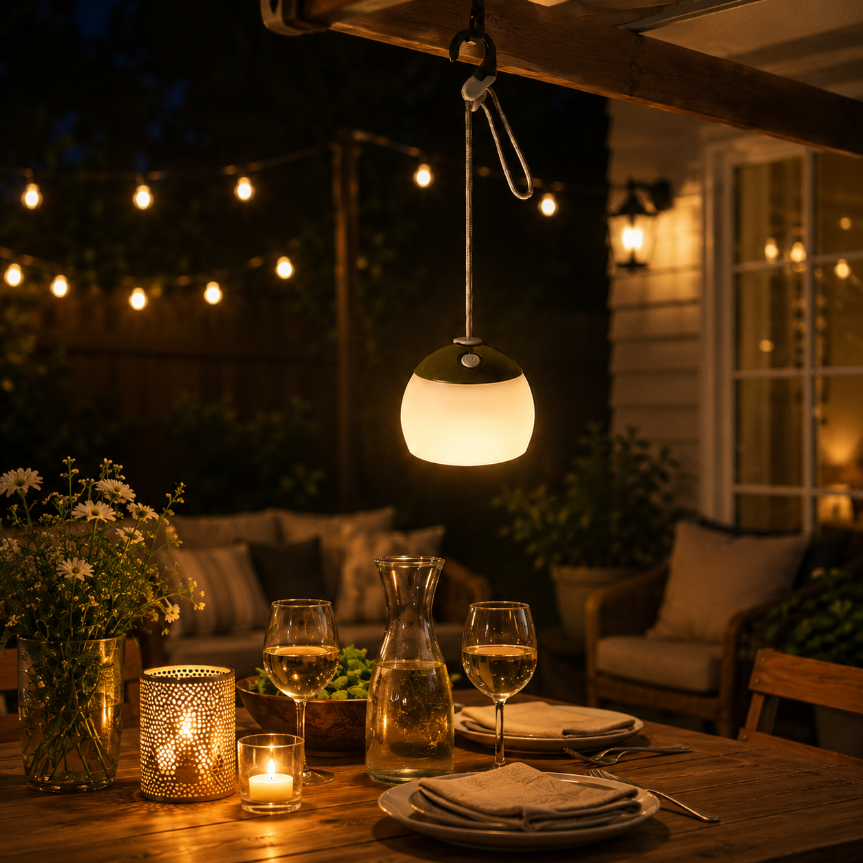 Rechargeable Hanging Camping Lantern