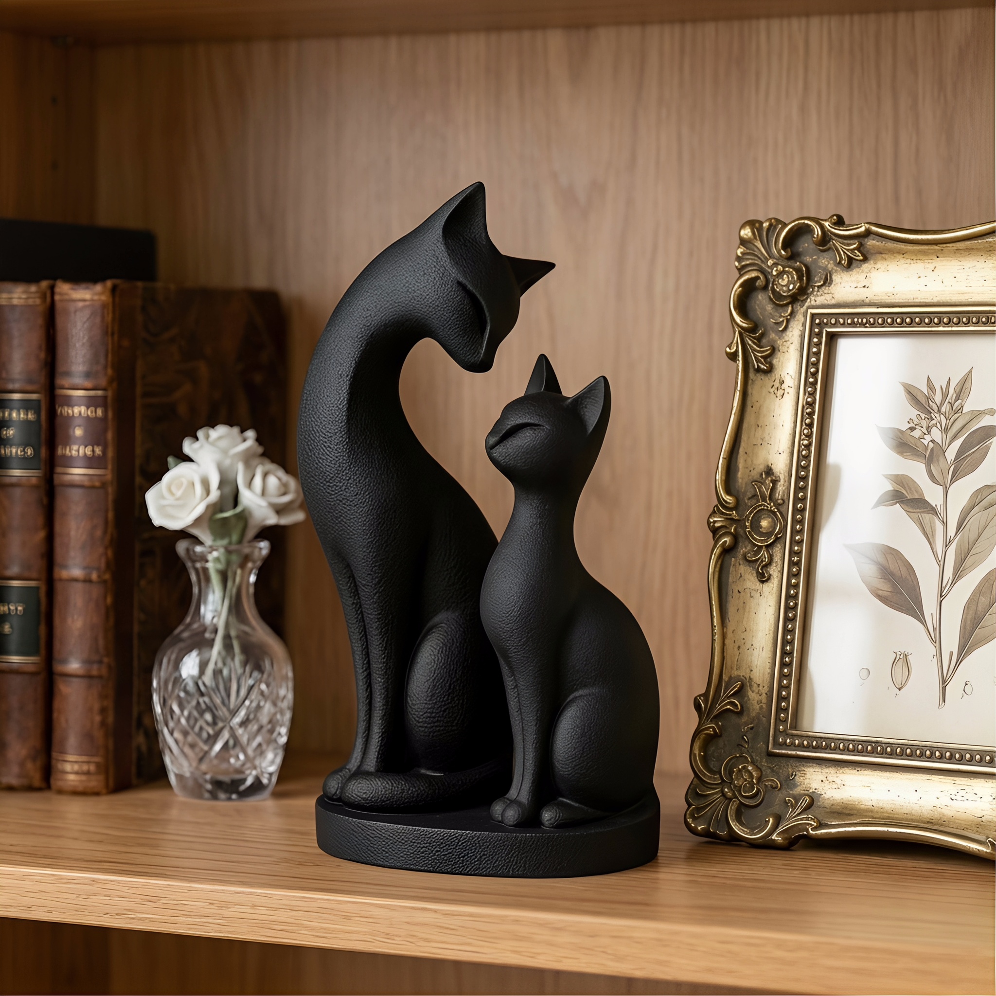 3D Printed Creative Cat Statue