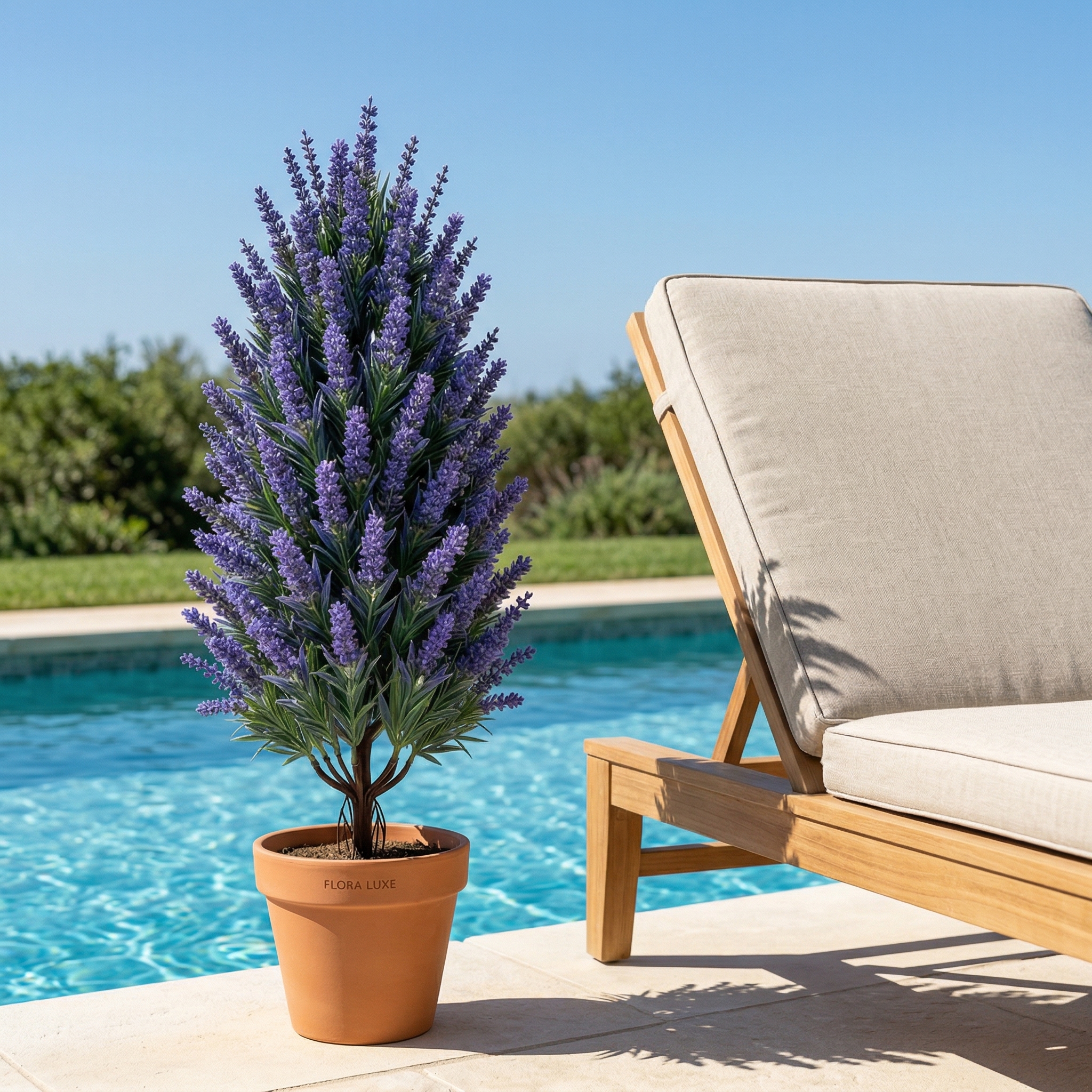 22英寸豪华限量版仿真薰衣草植物