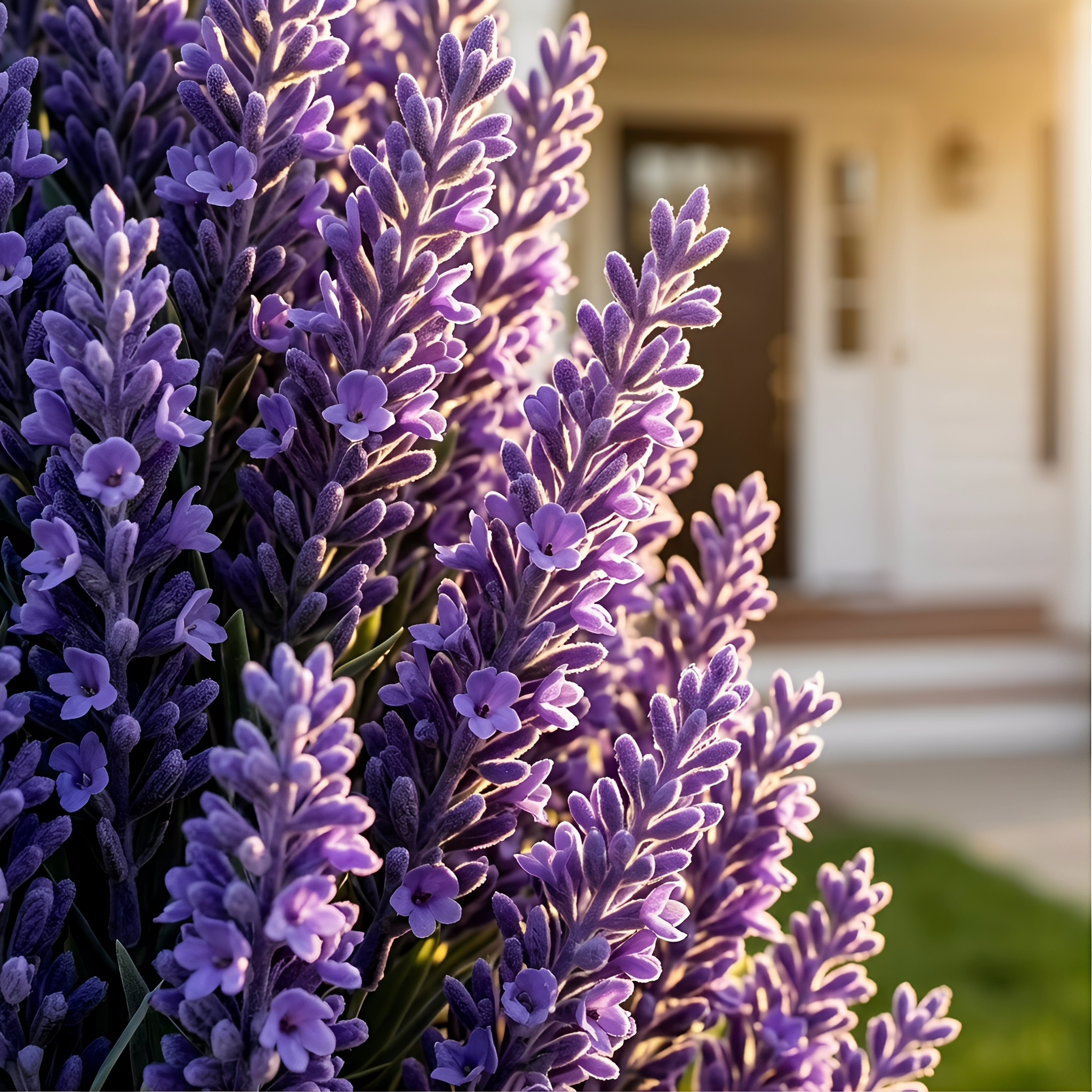 22英寸豪华限量版仿真薰衣草植物