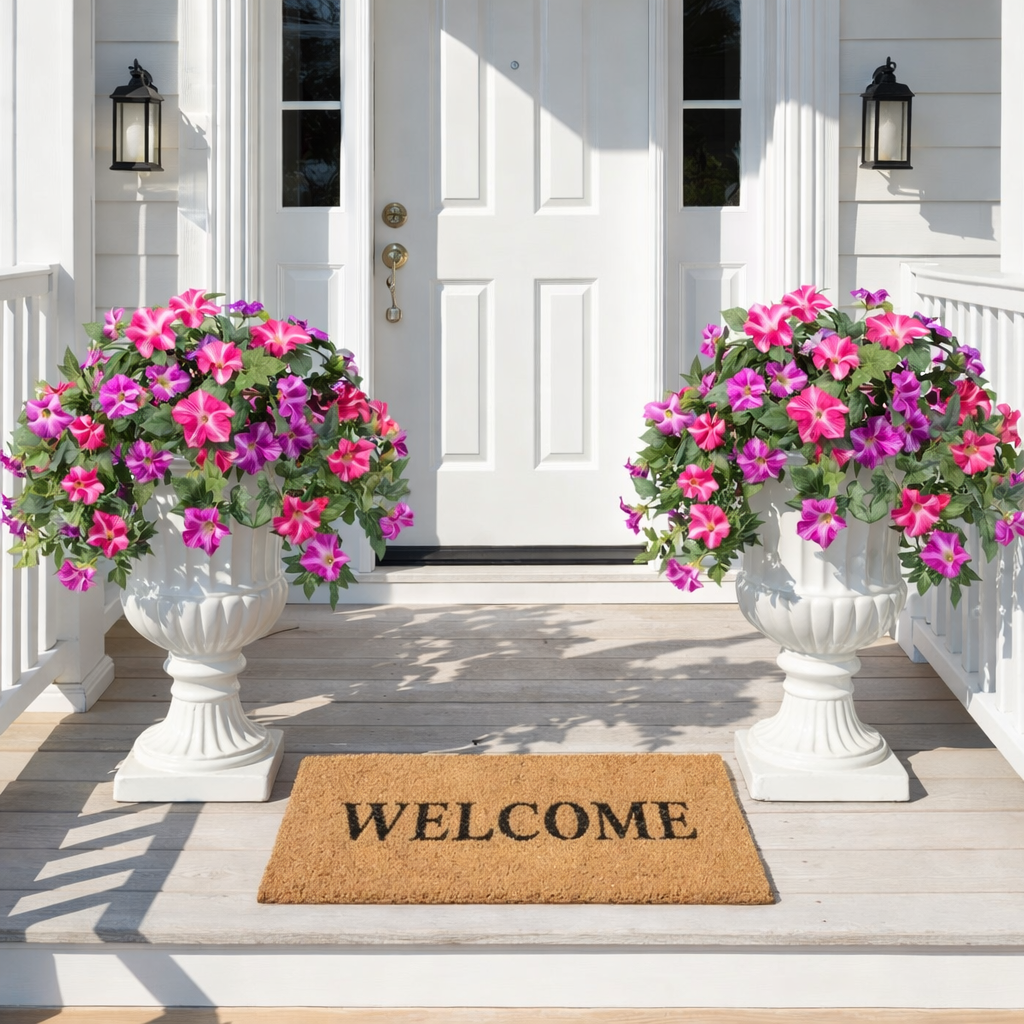 Spring Bloom Artificial Petunia Arrangement