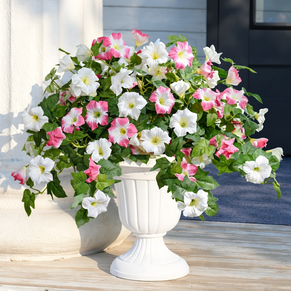 Spring Bloom Artificial Petunia Arrangement