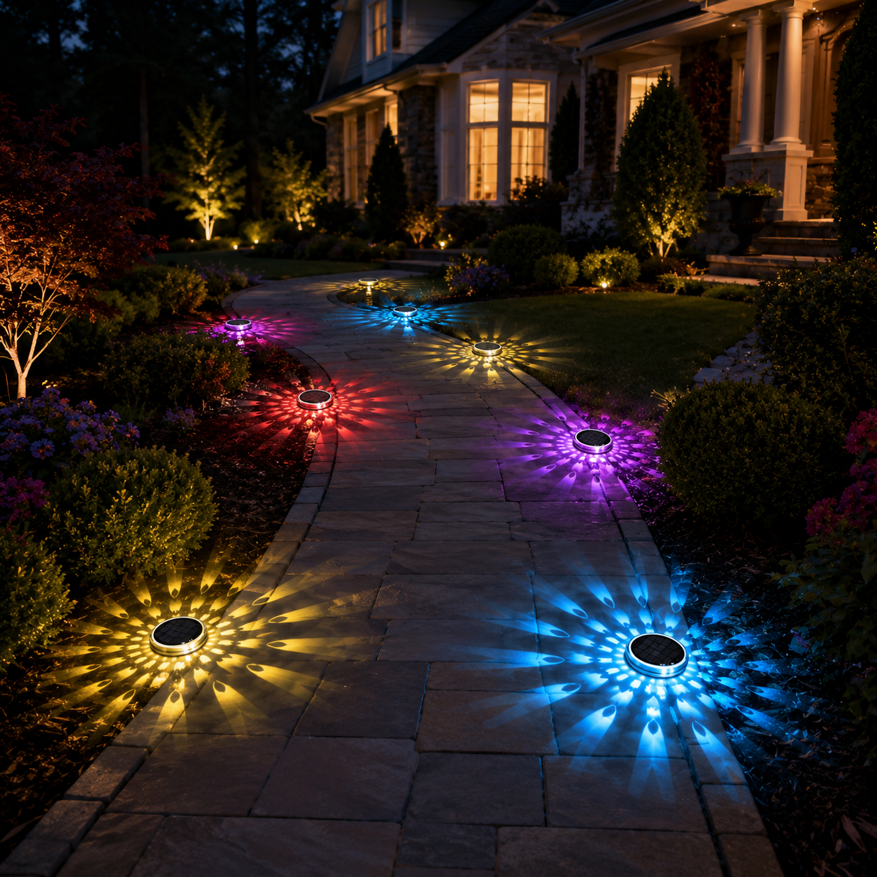 Solar Floating Pool Projection Lights with Remote