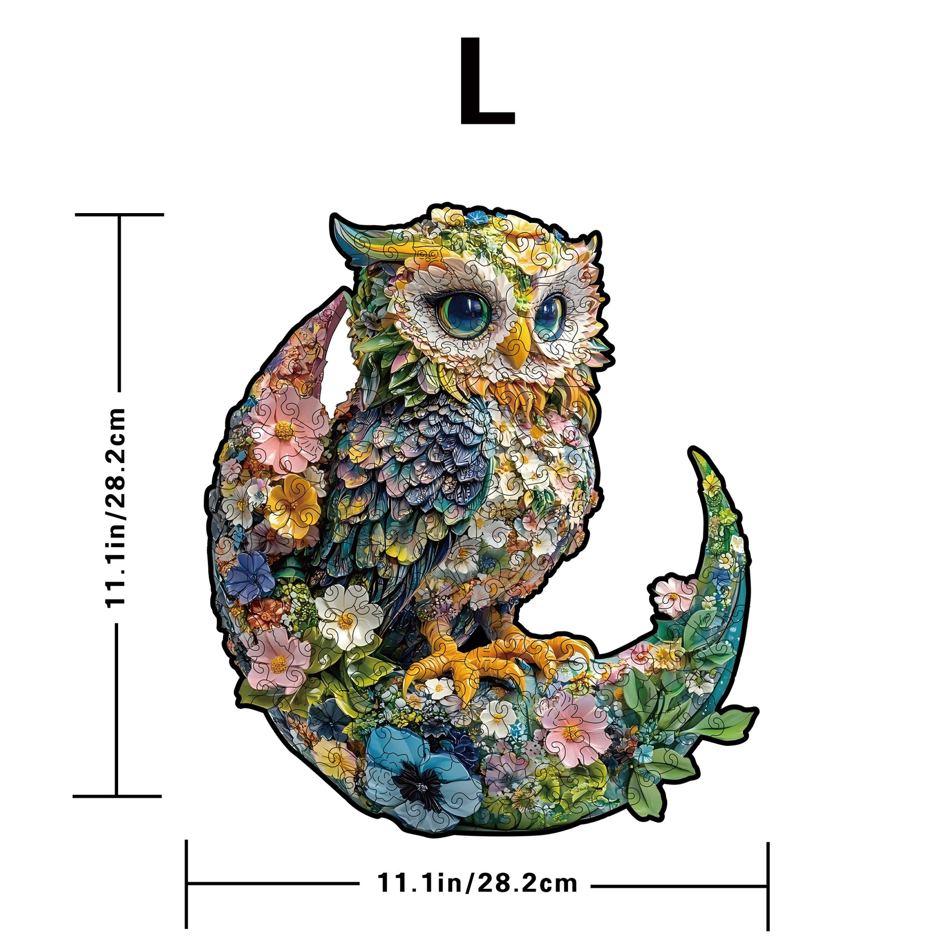 Wacocetoy Owl Wooden Puzzle