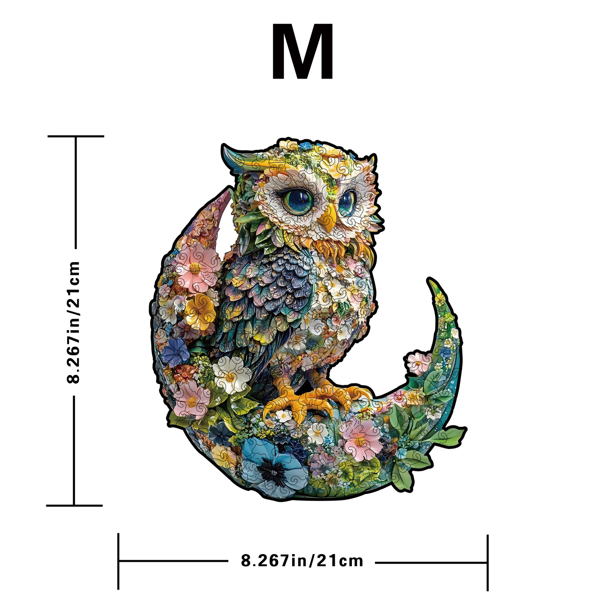 Wacocetoy Owl Wooden Puzzle