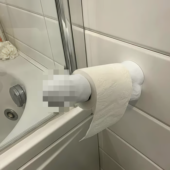 🚽 Funny Toilet Paper Holder – The Ultimate Bathroom Conversation Starter 😂