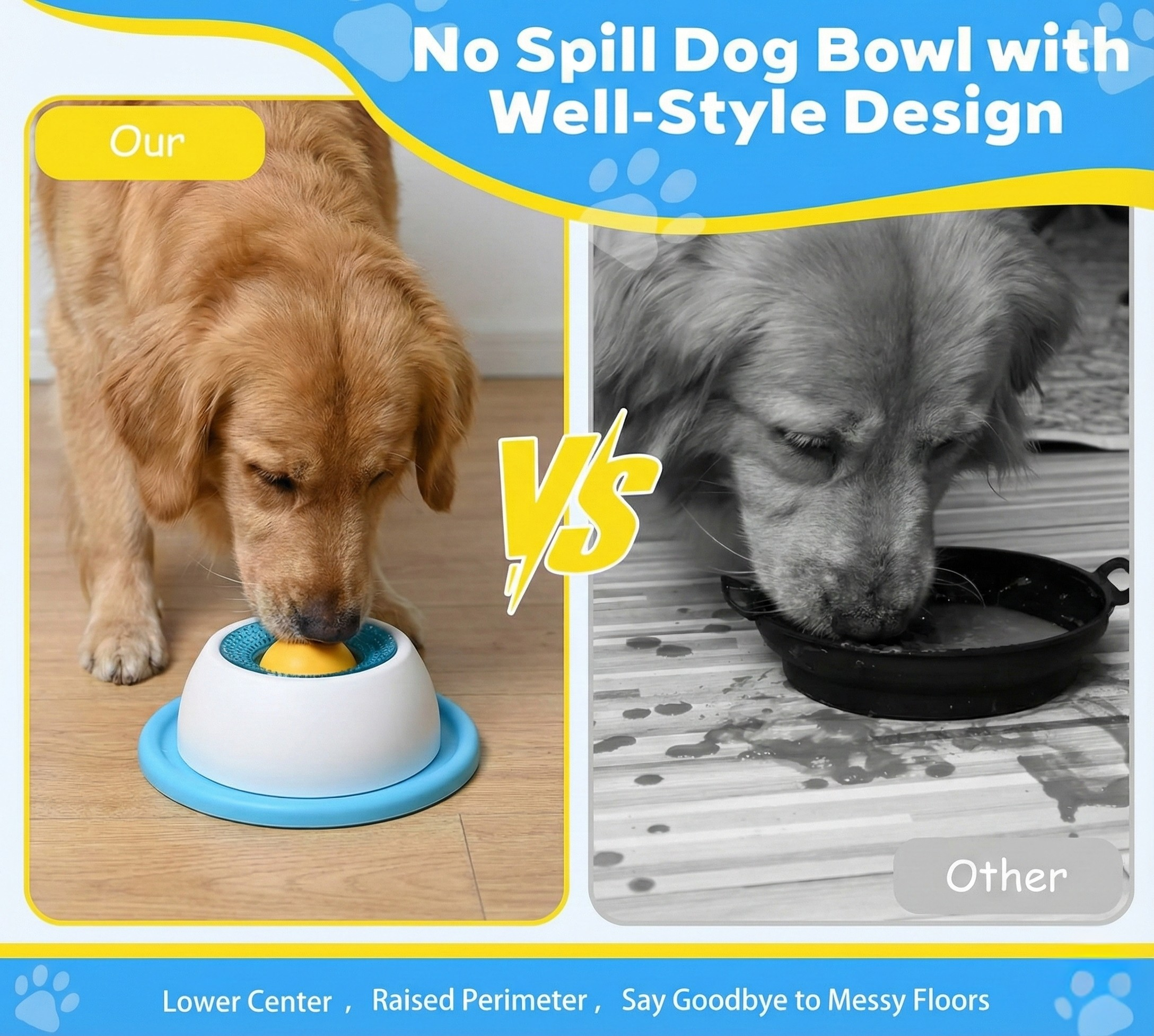 Dog's Licky Sip Bowl