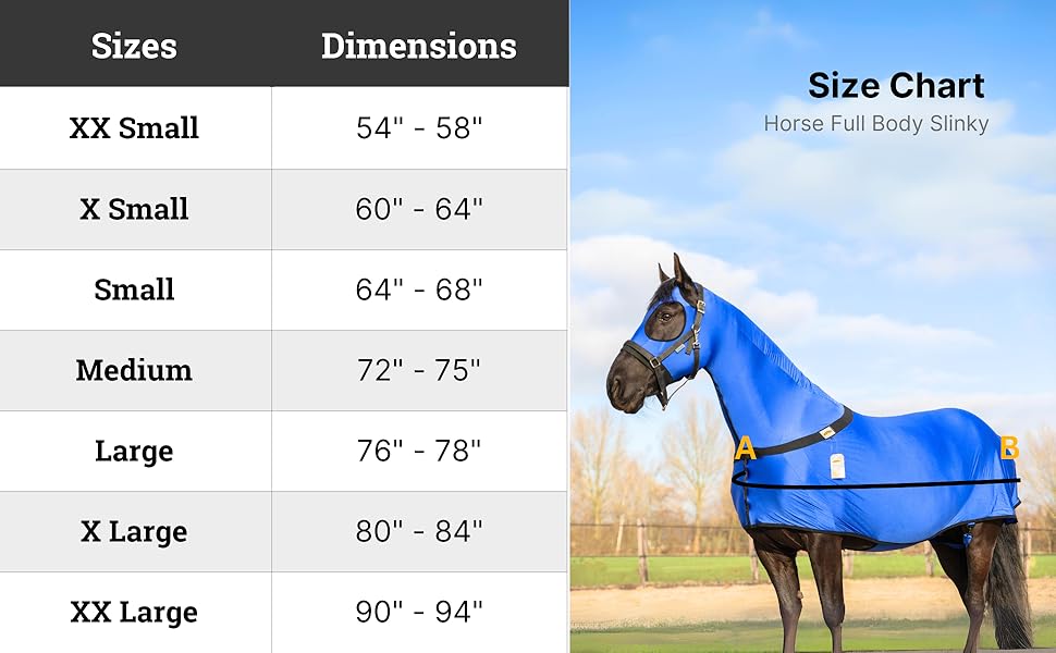 🐴 Resistance Premium Horse Full Body Slinky with Full Zipper Face & Forelock Saver