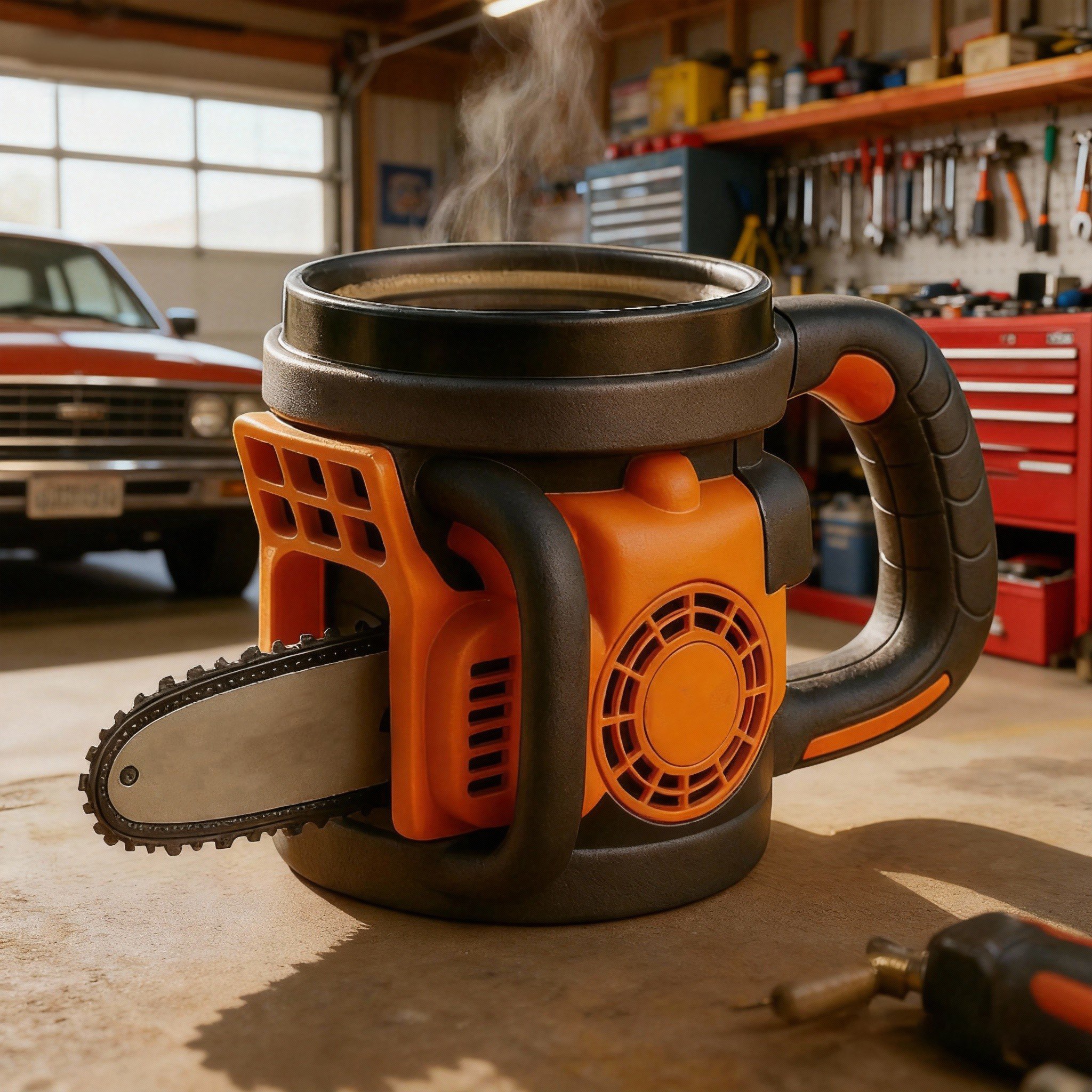 💥⚙️Chainsaw Mug