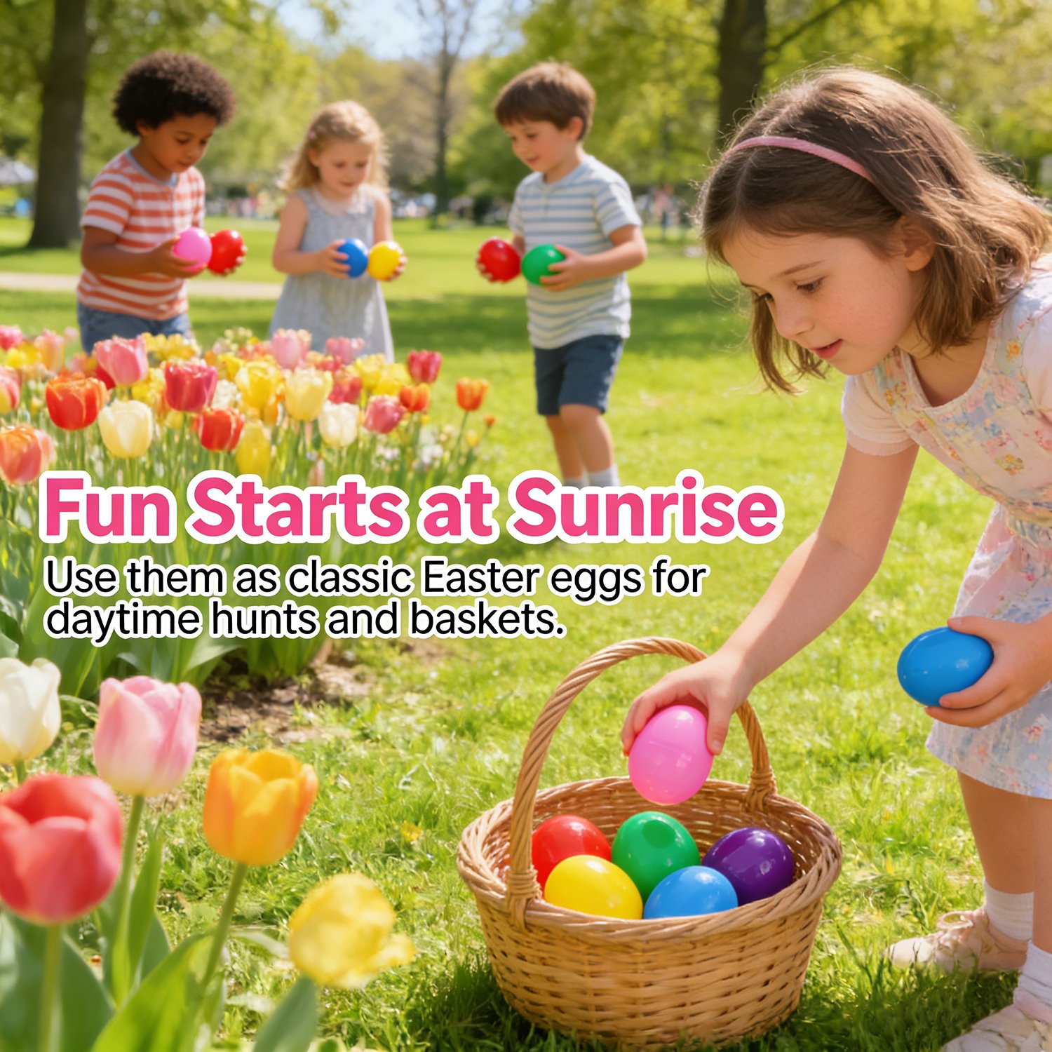 Easter Eggs Glowing In The Dark! Pack Of 6, With Flashing Balls Of Light!