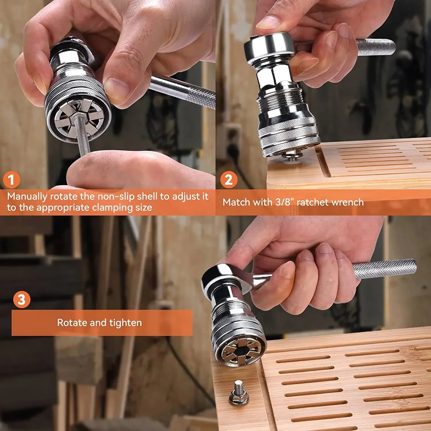 Multifunctional Drive Wrench Tool