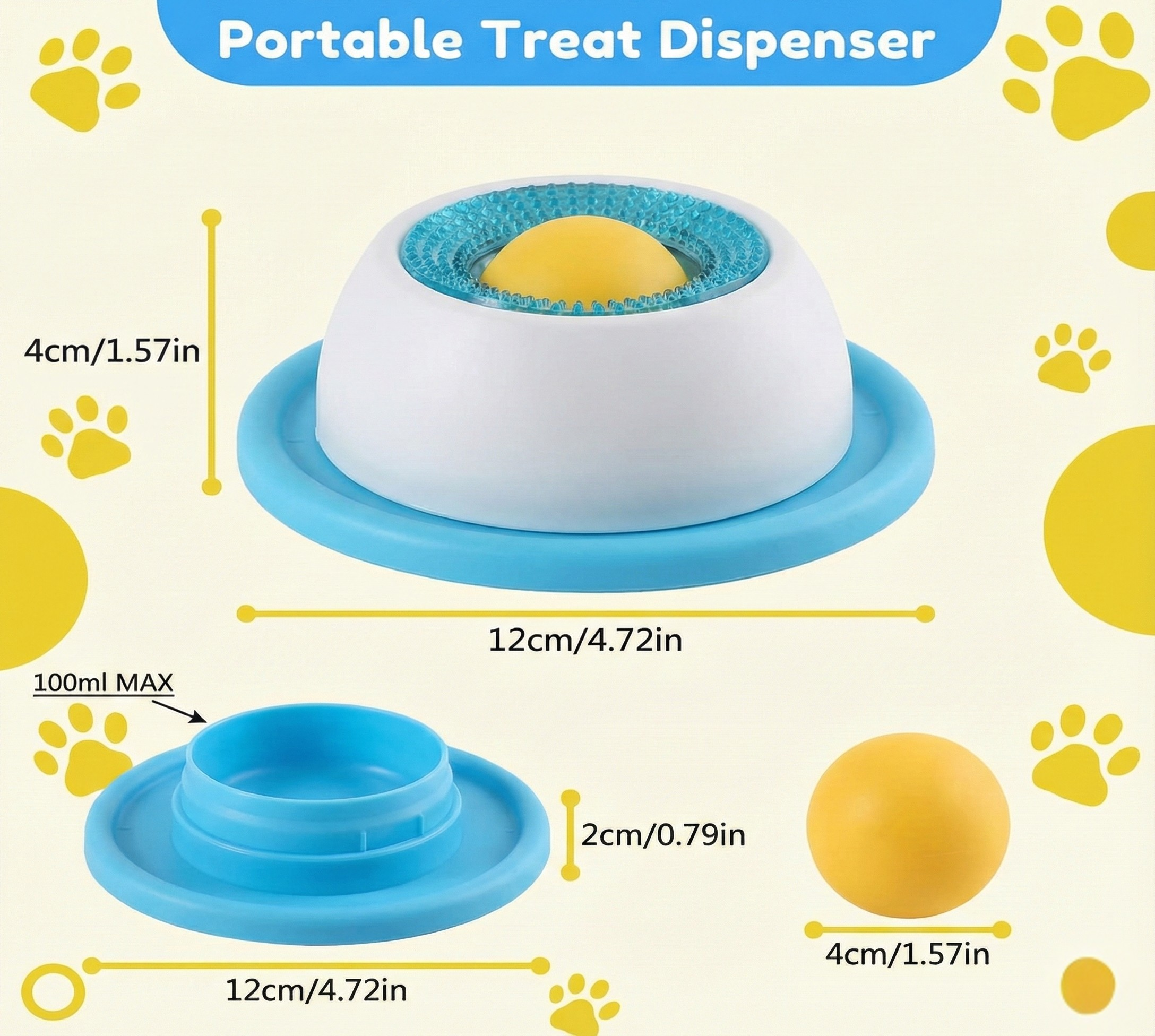 Dog's Licky Sip Bowl