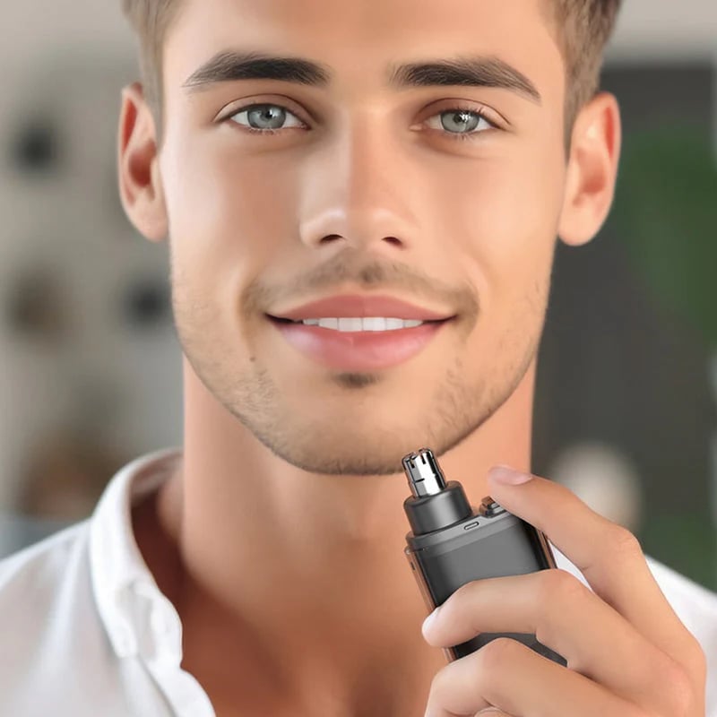Smart Electric Nose Hair Trimmer | Painless Grooming With A Waterproof Design | The Perfect Personal Care Gift