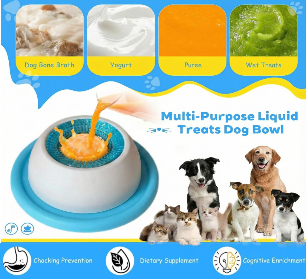 Dog's Licky Sip Bowl