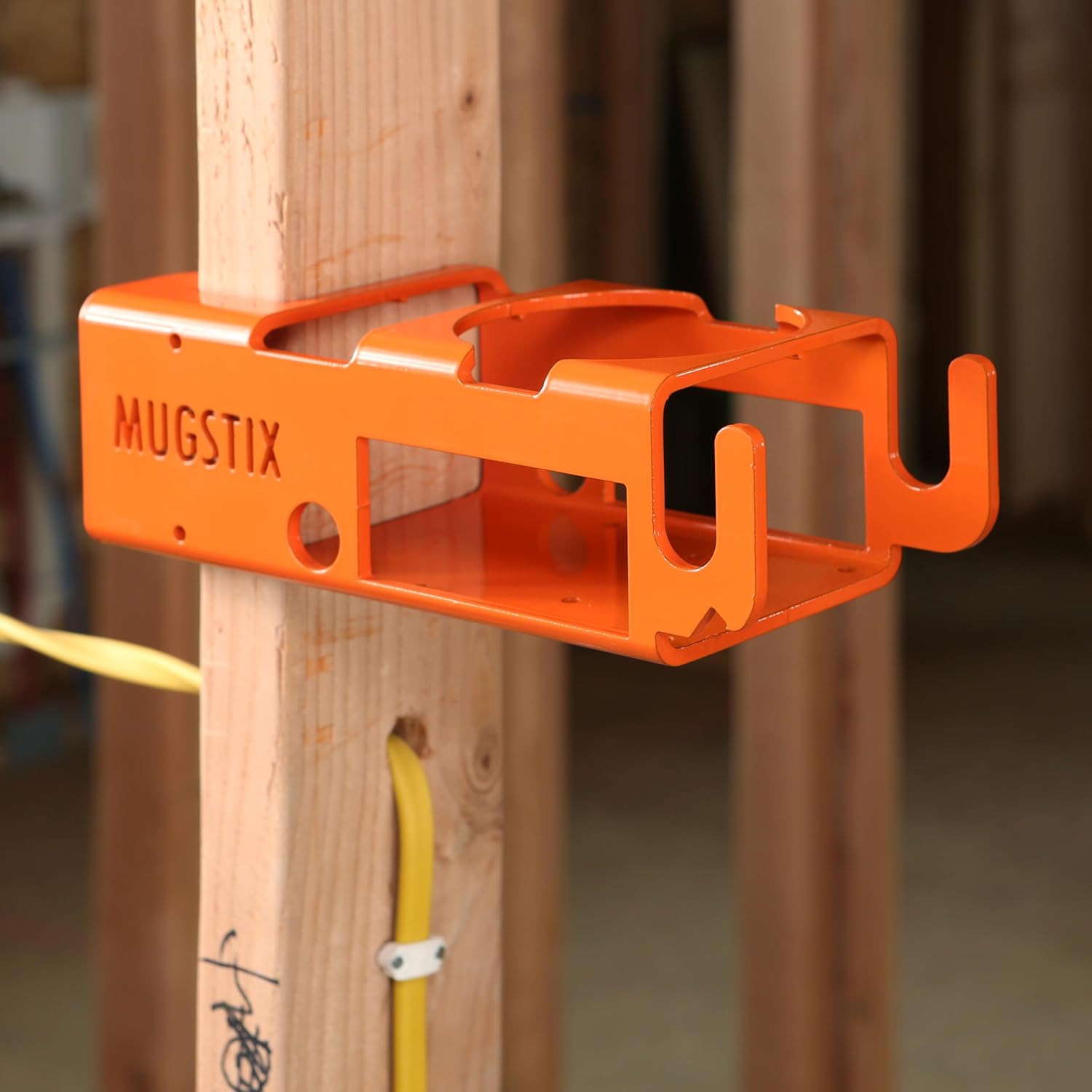 THE ORIGINAL MUGSTIX - MUG/DRINK HOLDER, PHONE HOLDER, TOOL BAG/HOODIE HOOKS