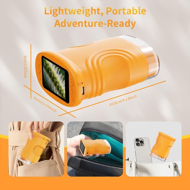 1000X Handheld Digital Microscope for Kids