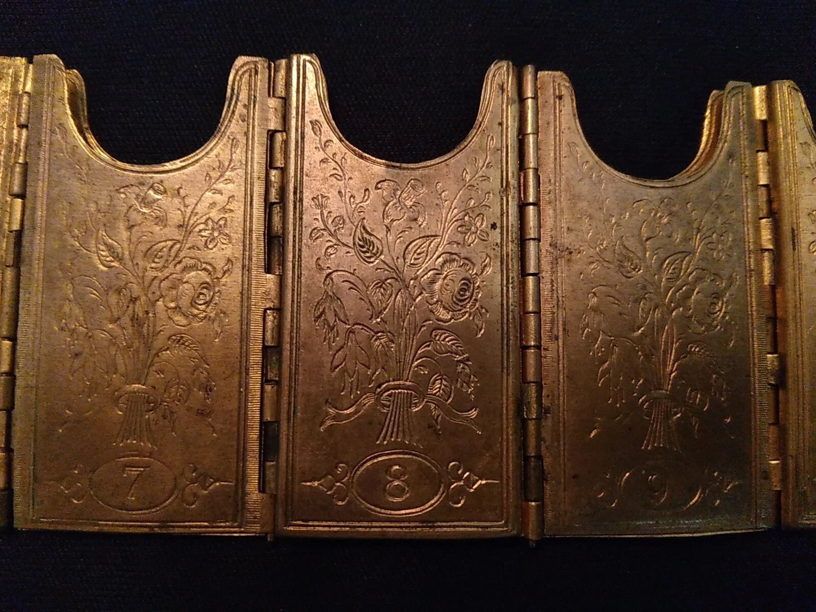 2026 Antique-Style Brass Folding Needle Book