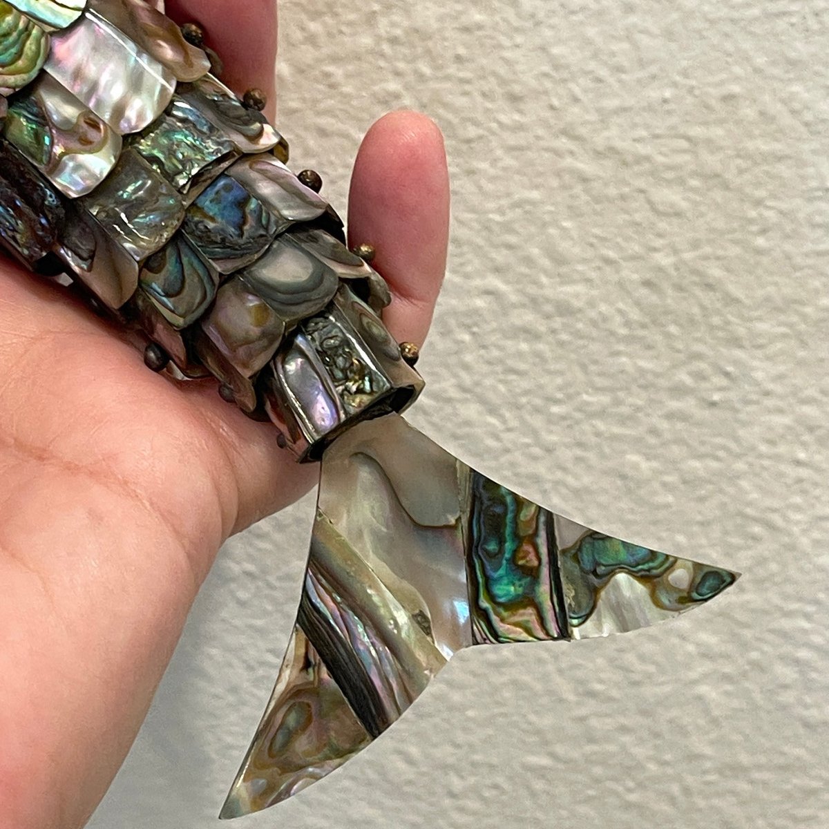 🖤 Vtg Abalone💕 Shell Bottle Opener — Vintage Charm Meets Ocean Luxury 🌊🍻