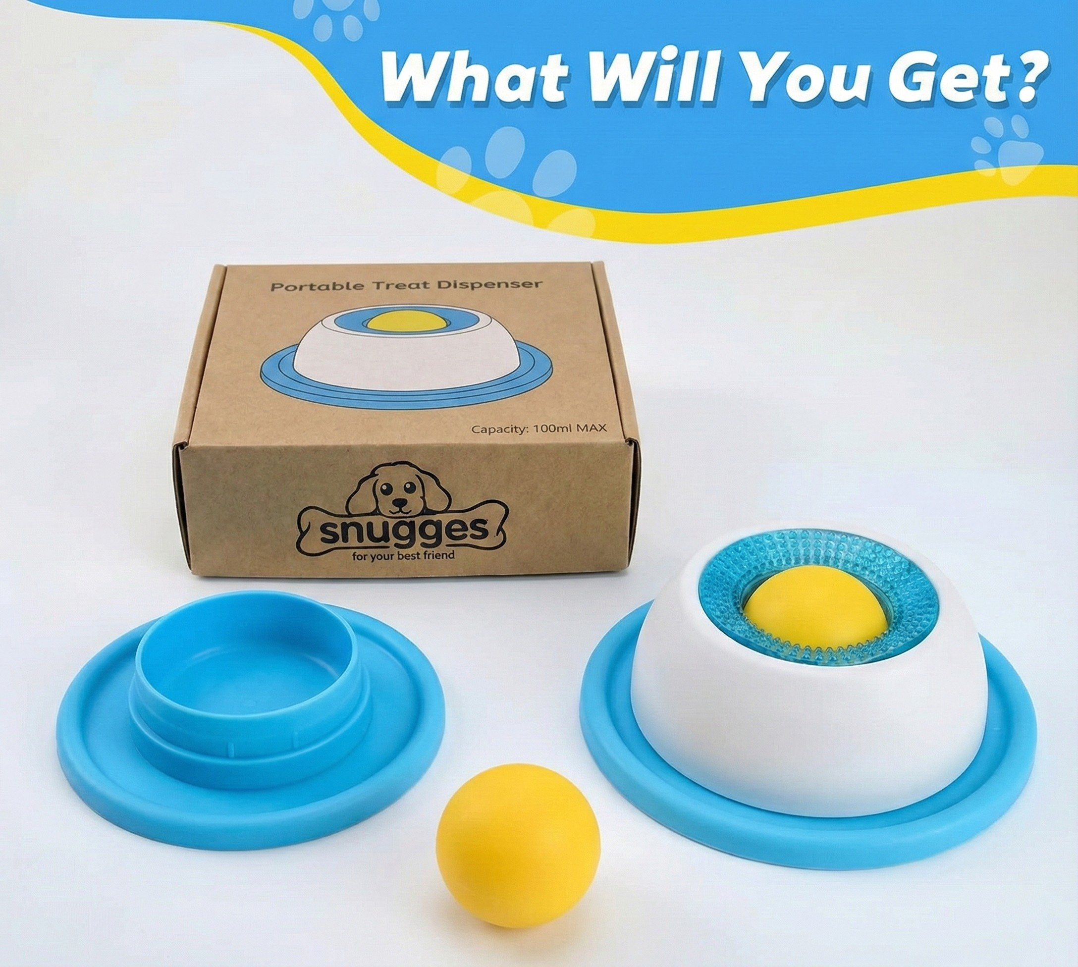 Dog's Licky Sip Bowl