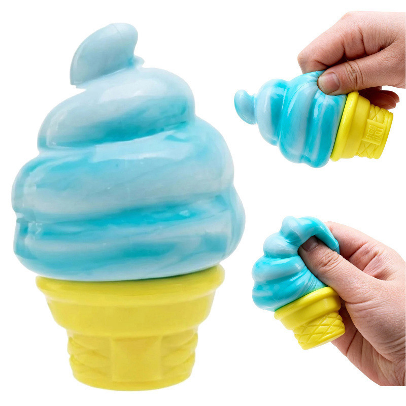 New Fashion Portable Funny Cute Practical Creative Mini Cute Ice Cream Decompression Toy