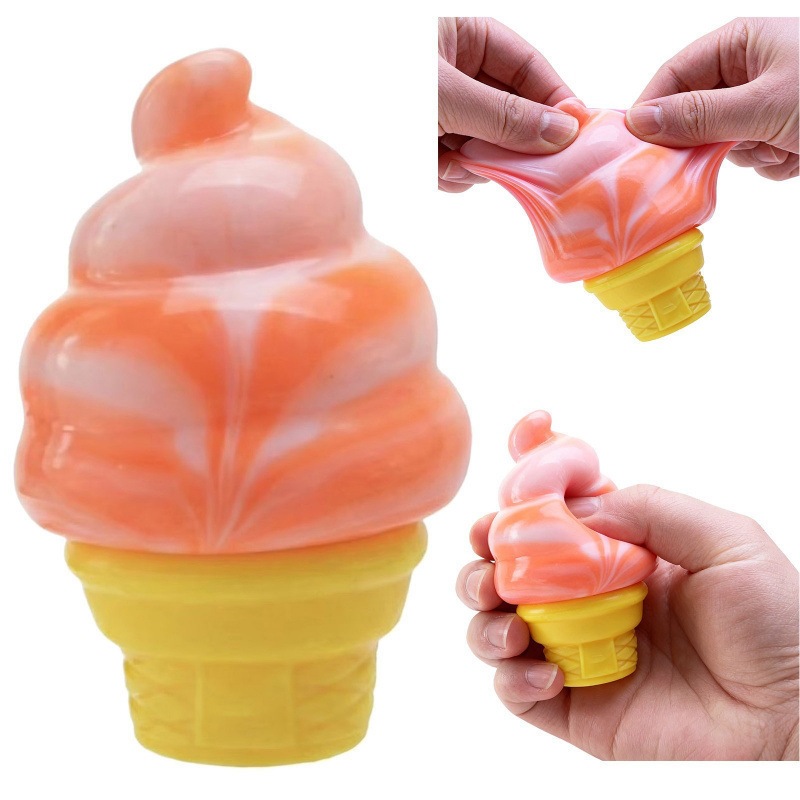 New Fashion Portable Funny Cute Practical Creative Mini Cute Ice Cream Decompression Toy