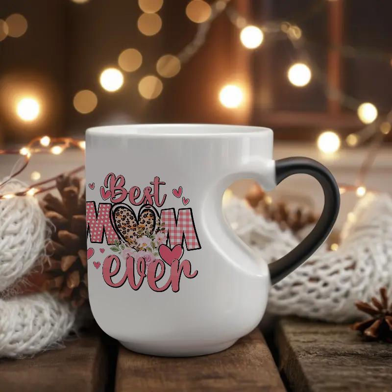 Cross-Border Color-Changing Coffee Cup Color-Changing Reusable Coffee Cup Mother'S Day Gift