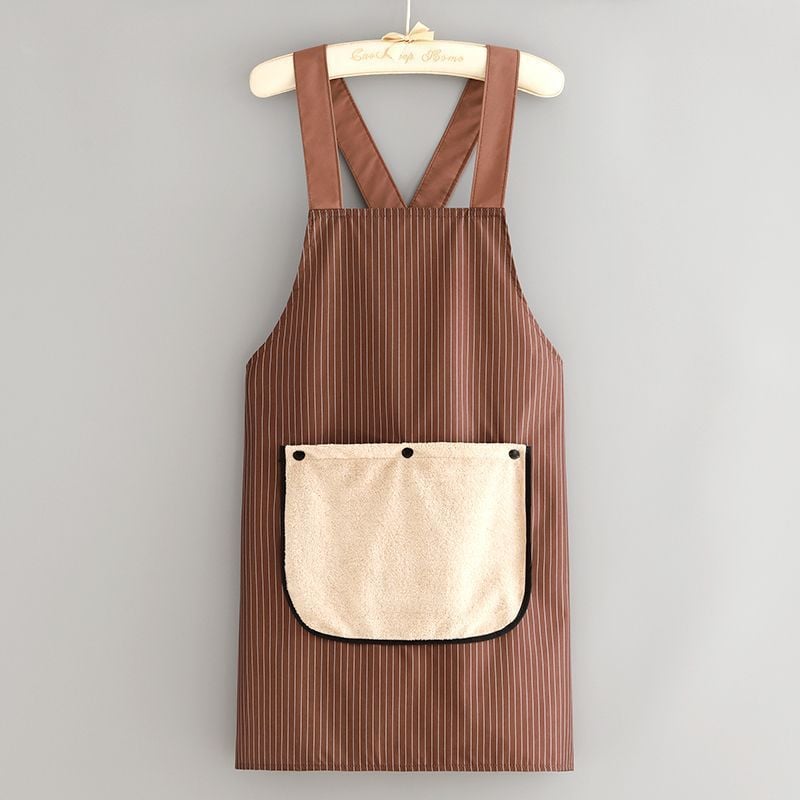 🔥LAST DAY 50% OFF✨Apron with Pockets for Women and Men Cross Back Design with Towel