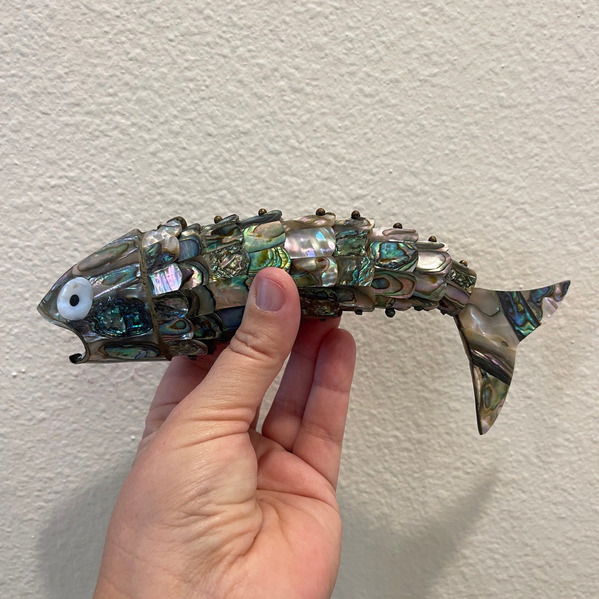 🖤 Vtg Abalone💕 Shell Bottle Opener — Vintage Charm Meets Ocean Luxury 🌊🍻