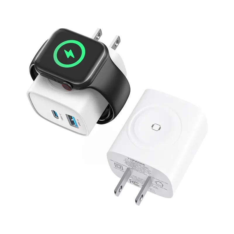 For Apple Watch Charger with 20W Fast Charging Block