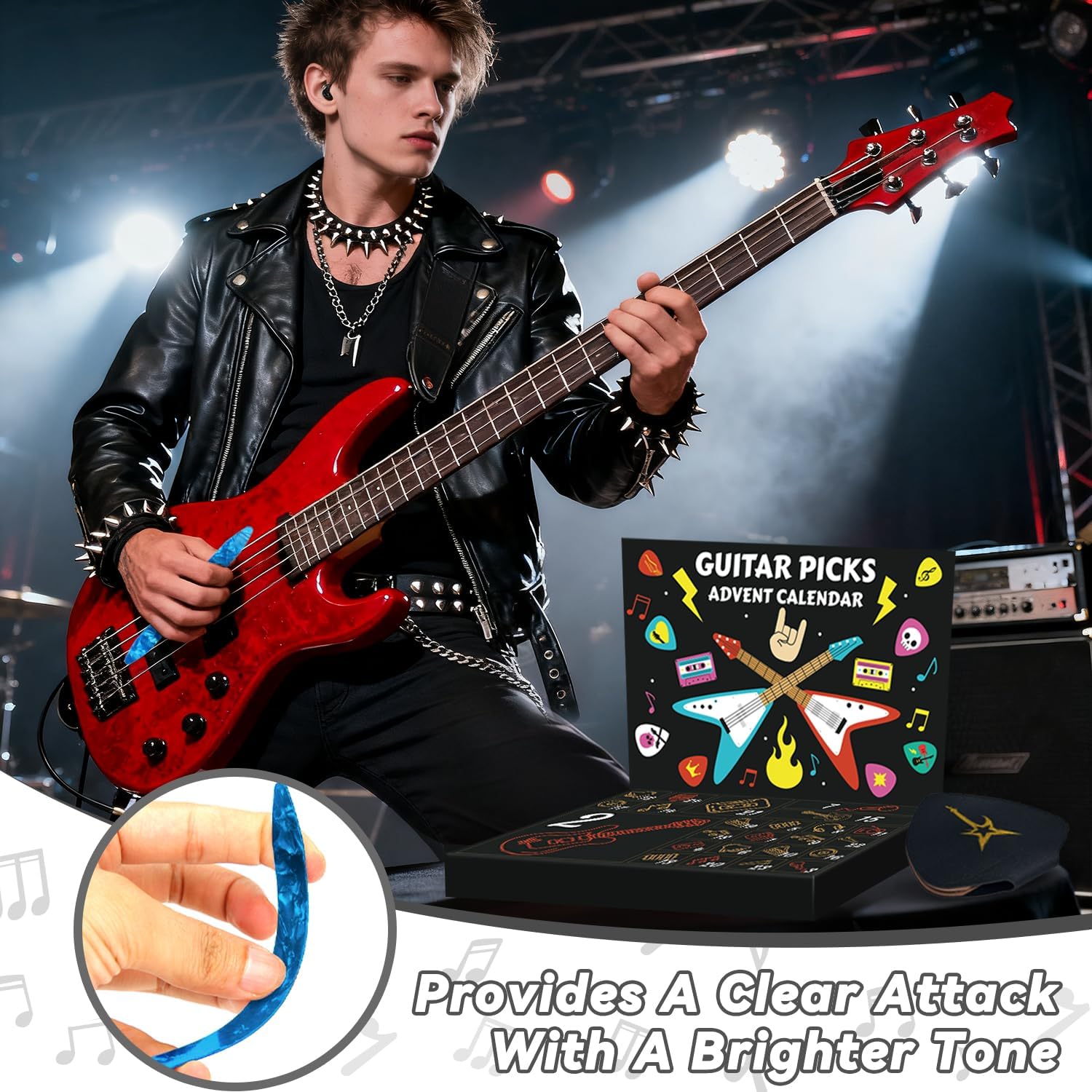 🔥LAST DAY 50% OFF🎸Guitar Picks Advent Calendar 2025🎁