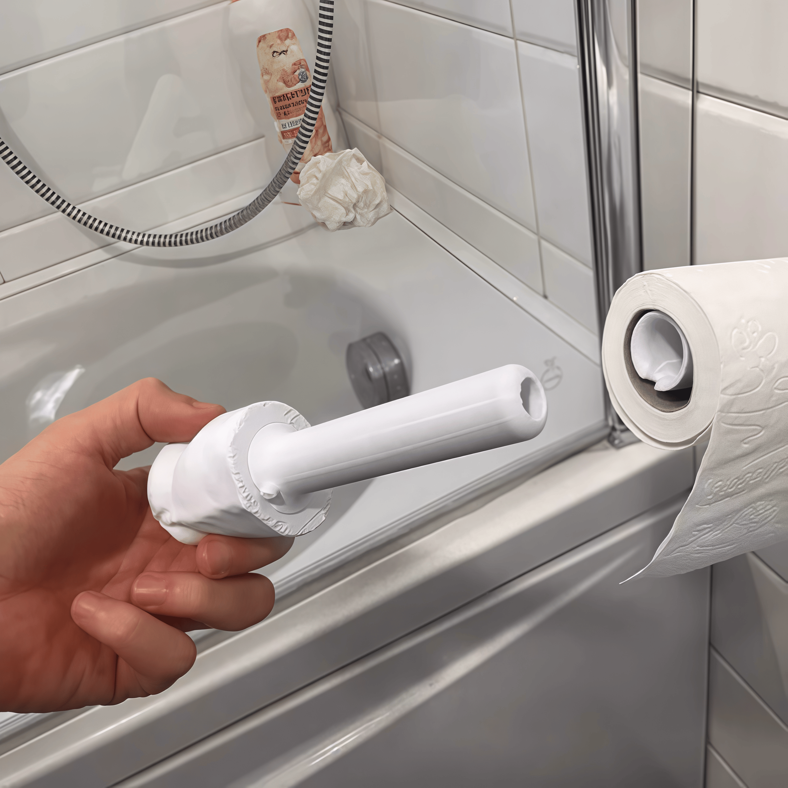 🚽 Funny Toilet Paper Holder – The Ultimate Bathroom Conversation Starter 😂