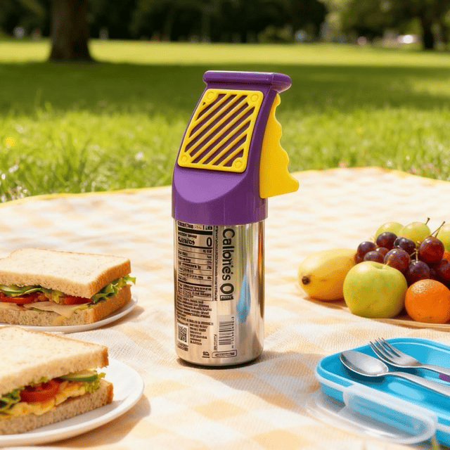 🎁 3D Printed Can Opener Effortless One-Hand One-Press Durable