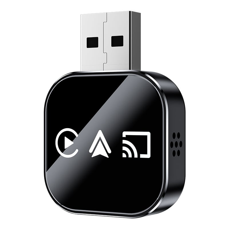 ⏳ 2026 Upgrade 3 in 1 Screen Mirror iOS Phone, wired to wireless Carplay adapter