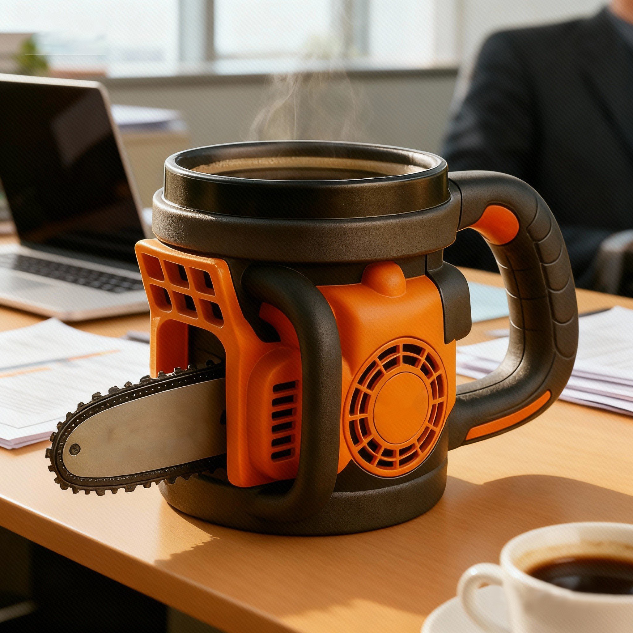 💥⚙️Chainsaw Mug