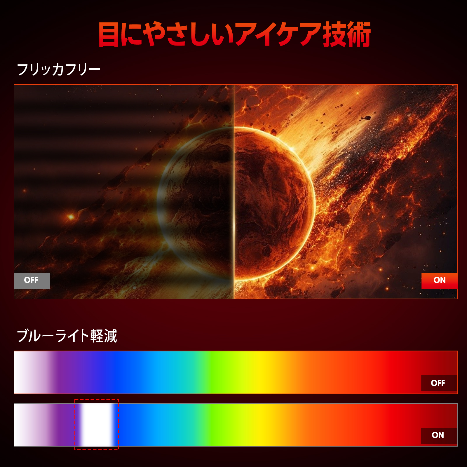 HKC MG24H39FS ゲーミングモニター 23.8インチ Fast IPS FHD（1920×1080）240Hz（260Hz OC）1ms MPRT DisplayHDR 400 Adaptive Sync ハードウェア低ブルーライト ΔE≤2 FPS・eスポーツ向け PS5対応 DisplayPort HDMI 100*100mm VESA対応