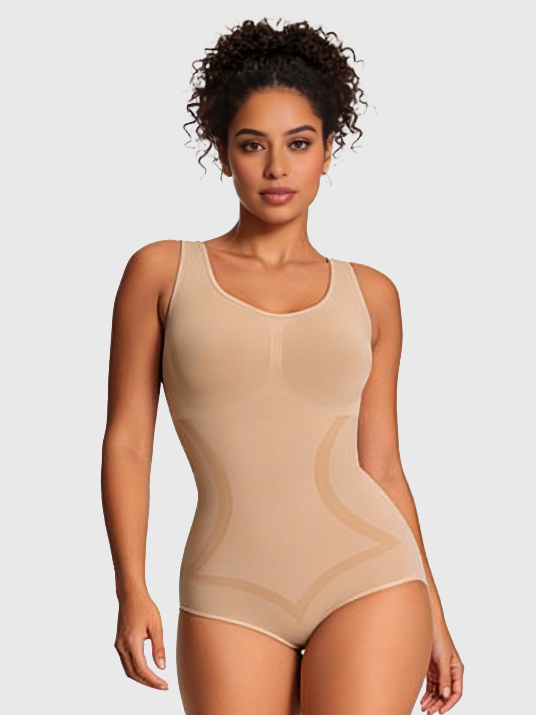 The U-Neck Wide Strap Smooth Bodysuit
